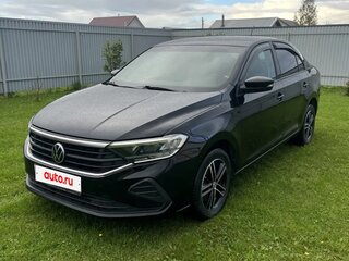 2020 Volkswagen Polo VI, чёрный, 1395600 рублей, вид 1