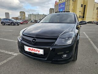 2008 Opel Astra H Рестайлинг, чёрный, 680000 рублей, вид 3
