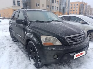 2008 Kia Sorento I Рестайлинг, чёрный, 690000 рублей, вид 1