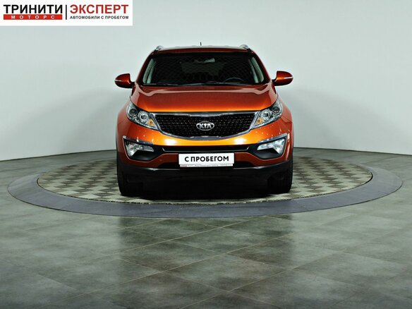 2014 Kia Sportage III Рестайлинг, оранжевый - вид 1