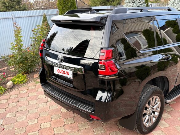 2019 Toyota Land Cruiser Prado 150 Series Рестайлинг 2, чёрный, 5200000 рублей - вид 6