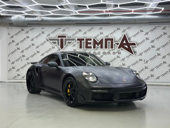 2021 Porsche 911 Turbo VIII (992), чёрный, 19500000 рублей - вид 8