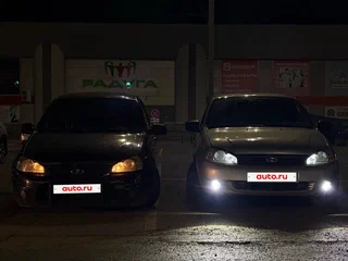 2010 Lada (ВАЗ) Kalina I, фиолетовый, 110000 рублей, вид 2