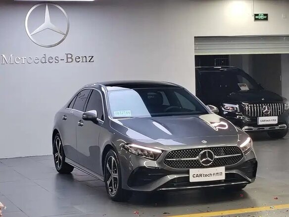 2023 Mercedes-Benz A-Класс 180 Long IV (W177) Рестайлинг, серый