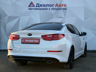 2015 Kia Optima III Рестайлинг, белый, 1215000 рублей, вид 5