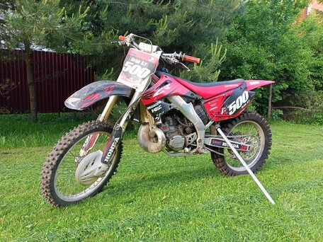2006 Honda CR 250R, красный, 300000 рублей, вид 1