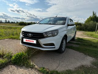 2016 Lada (ВАЗ) Vesta I, белый, 490000 рублей, вид 1