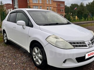 2008 Nissan Tiida Latio I, белый, 545000 рублей, вид 3