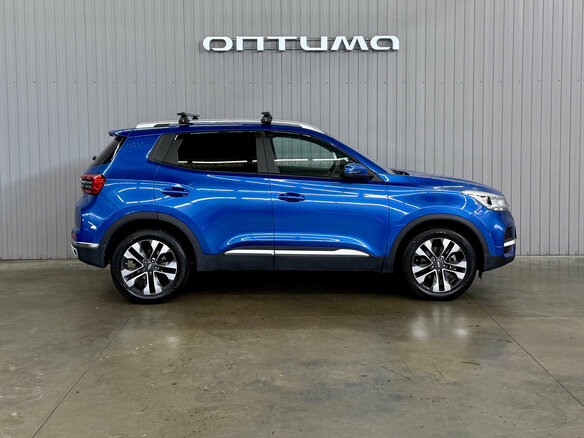 2021 Chery Tiggo 4 I Рестайлинг, синий - вид 3