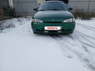 1995 Hyundai Accent I, зелёный, 220000 рублей, вид 1