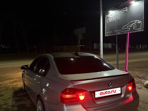 2007 BMW 3 серии 320i V (E90/E91/E92/E93), серебристый, 800000 рублей - вид 8