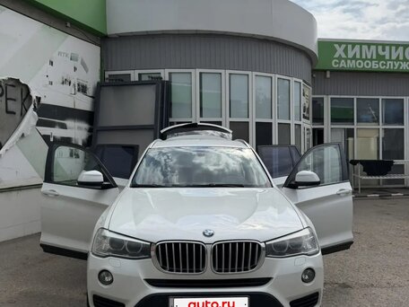 2015 BMW X3 28i xDrive II (F25) Рестайлинг, белый, 2290000 рублей, вид 4