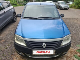 2008 Renault Logan I, синий, 400000 рублей, вид 1