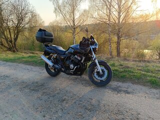 1996 Honda CB 400 Super Four, чёрный, 300000 рублей, вид 4