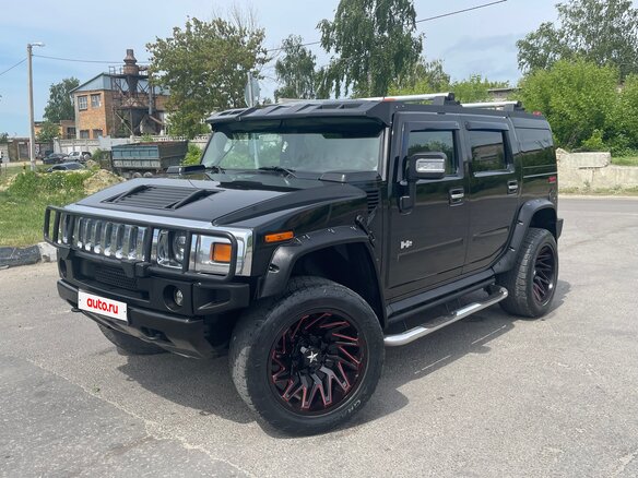 2004 Hummer H2 I, чёрный, 2150000 рублей