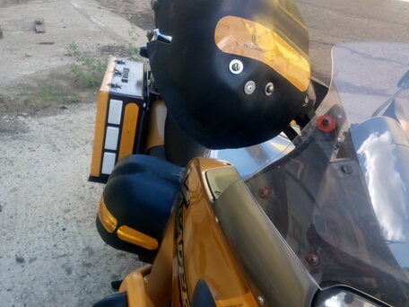 1999 Honda XL1000V Varadero, жёлтый, 400000 рублей, вид 2