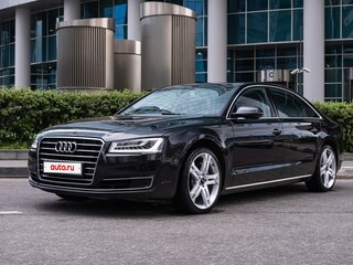 2014 Audi A8 Long III (D4) Рестайлинг, чёрный, 2029000 рублей, вид 1