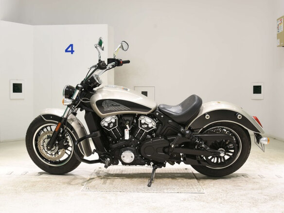 2022 Indian Scout, чёрный, 1100000 рублей - вид 1