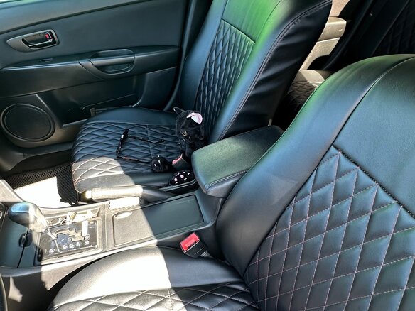 2006 Mazda 3 I (BK) Рестайлинг, синий - вид 12