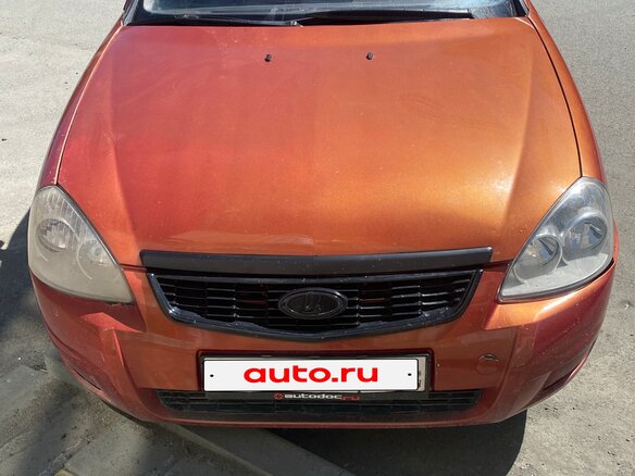 2007 Lada (ВАЗ) Priora I, красный, 230000 рублей - вид 2