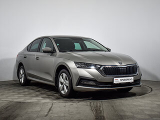 2020 Skoda Octavia IV (A8), бежевый, 1881000 рублей, вид 3