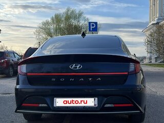 2020 Hyundai Sonata VIII (DN8), синий, 2150000 рублей, вид 3