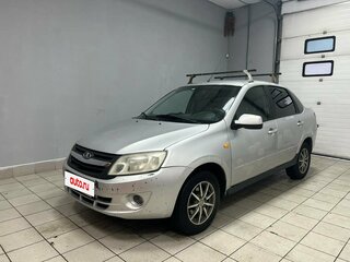 2012 Lada (ВАЗ) Granta I, серебристый, 330000 рублей, вид 1