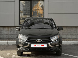 2021 Lada (ВАЗ) Granta I Рестайлинг, чёрный, 517000 рублей, вид 2