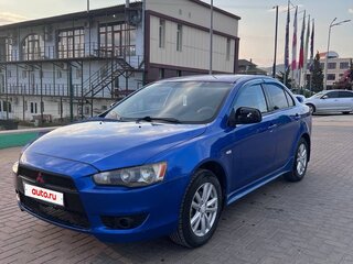 2008 Mitsubishi Lancer X, синий, 500000 рублей, вид 1
