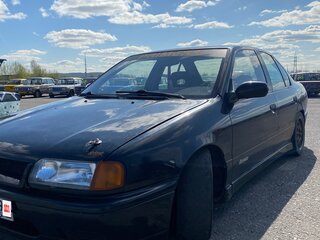 1992 Nissan Primera I (P10), чёрный, 550000 рублей, вид 1