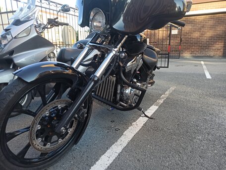 2013 Honda VT 1300CS Sabre, чёрный, 800000 рублей, вид 4