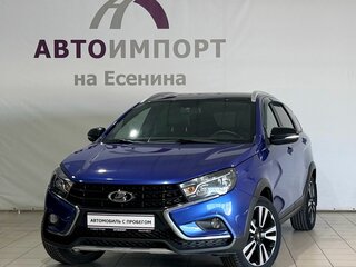 2021 Lada (ВАЗ) Vesta SW Cross I, синий, 1200000 рублей, вид 1