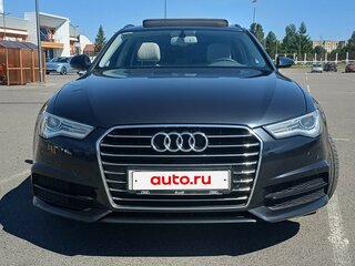2016 Audi A6 IV (C7) Рестайлинг, синий, 1674220 рублей, вид 2