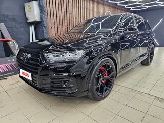 2017 Audi Q7 II (4M), чёрный, 4500000 рублей, вид 2