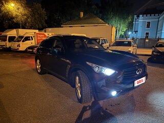 2013 Infiniti QX70, коричневый, 1830000 рублей, вид 3