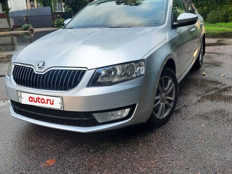 2014 Skoda Octavia III (A7), серебристый, 970000 рублей, вид 1