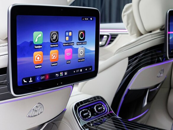 2026 Mercedes-Benz Maybach S-Класс 580 II (Z223) Рестайлинг, чёрный, 39530000 рублей - вид 35