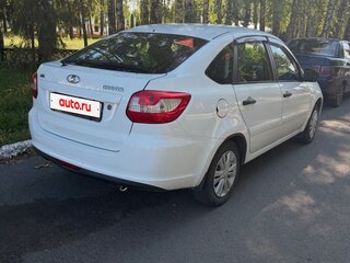 2014 Lada (ВАЗ) Granta I, белый, 350000 рублей, вид 5