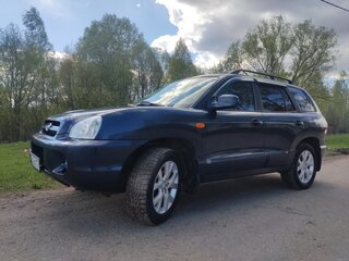 2008 Hyundai Santa Fe Classic Classic, синий, 850000 рублей, вид 5