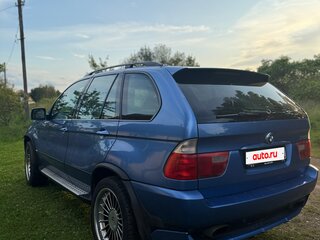 2002 BMW X5 4.6is I (E53), синий, 1250000 рублей, вид 3