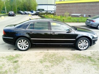 2008 Volkswagen Phaeton 5-Seater I, чёрный, 1200000 рублей, вид 4