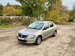 2012 Renault Logan I Рестайлинг, бежевый, 480000 рублей, вид 1