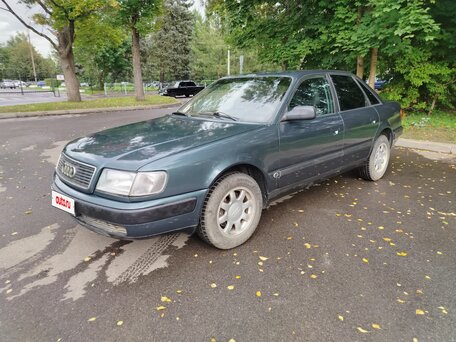 1991 Audi 100 IV (C4), серый, 268000 рублей, вид 1