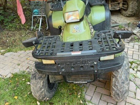 1999 Polaris Sportsman 500, зелёный, 400000 рублей, вид 3