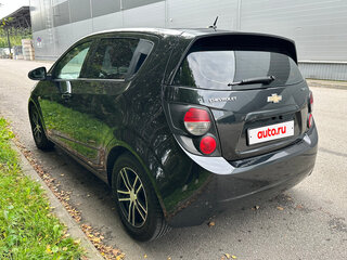 2012 Chevrolet Aveo II, чёрный, 680000 рублей, вид 4