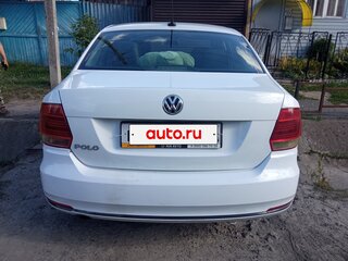 2019 Volkswagen Polo V Рестайлинг, белый, 700000 рублей, вид 2