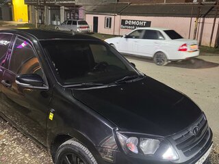 2013 Lada (ВАЗ) Granta I, чёрный, 500000 рублей, вид 3