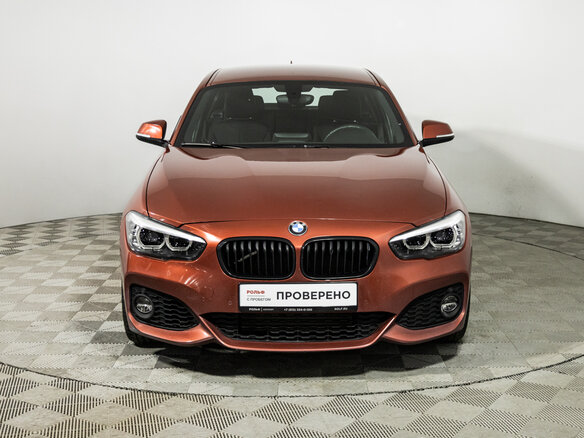 2019 BMW 1 серии 118i II (F20/F21) Рестайлинг 2, оранжевый, 1679700 рублей - вид 1