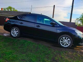 2014 Nissan Sentra VII (B17), чёрный, 1300000 рублей, вид 3