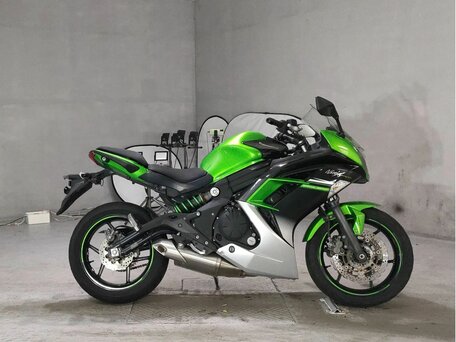 2015 Kawasaki Ninja 400, зелёный, 485000 рублей, вид 3
